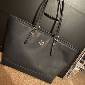 Tommy Hilfiger tote bag, navy blue